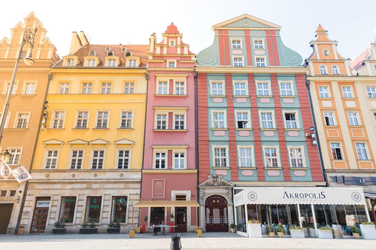 Rynek 20/21 -Cosy New Apartment On The Market Square - 4 Bedrooms - 8 People Вроцлав Экстерьер фото