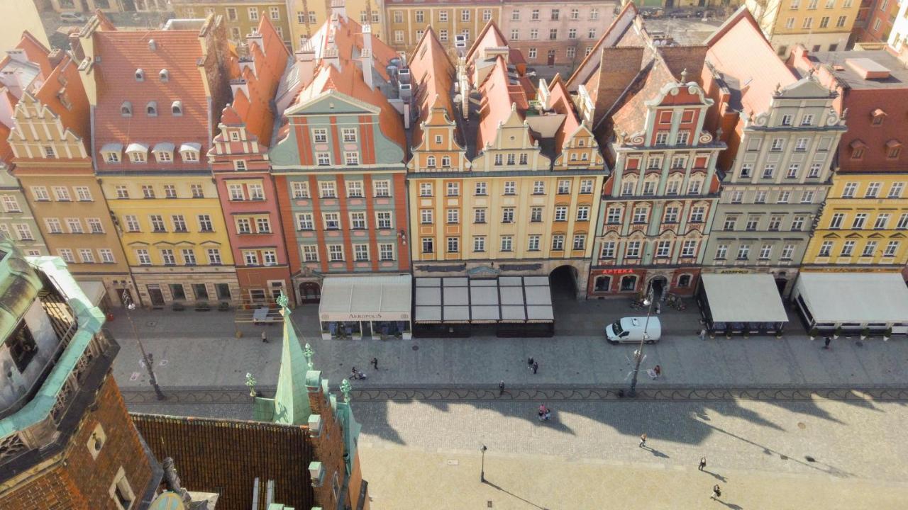 Rynek 20/21 -Cosy New Apartment On The Market Square - 4 Bedrooms - 8 People Вроцлав Экстерьер фото